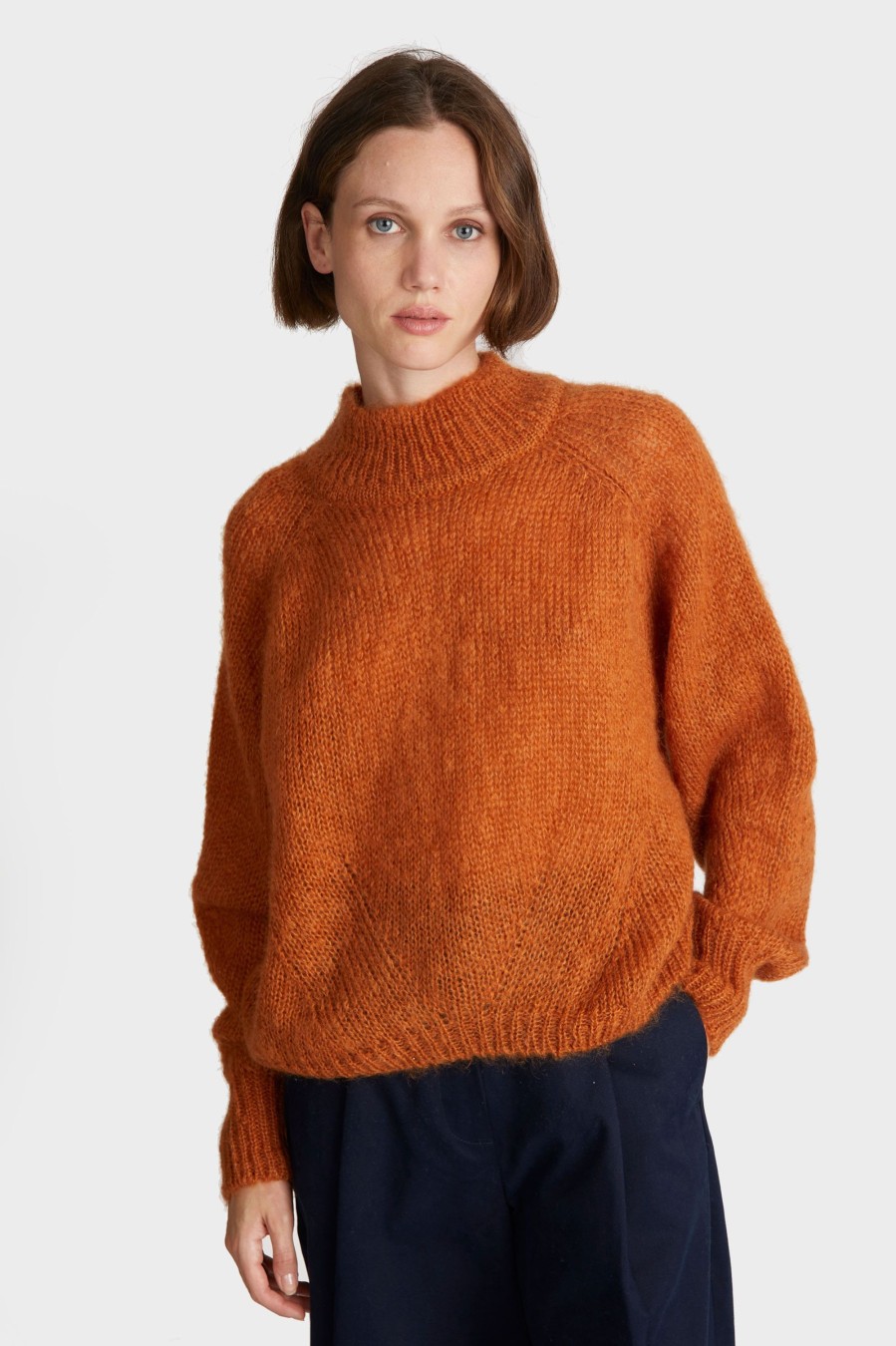 Femme MASKA Pulls Et Sweatshirts | Pull Faye Ochre